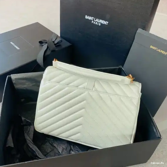 YSL shoulder Medium leather bag-24*17*6.5cm 0621